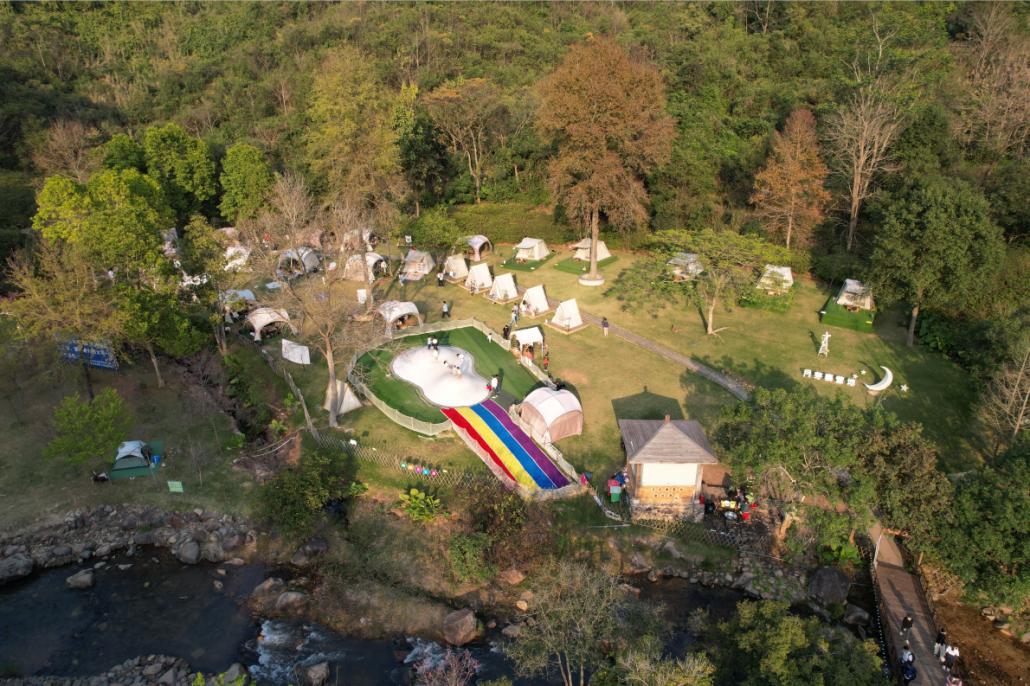 假期余额不足带孩子露营,假期余额不足赶紧郊游