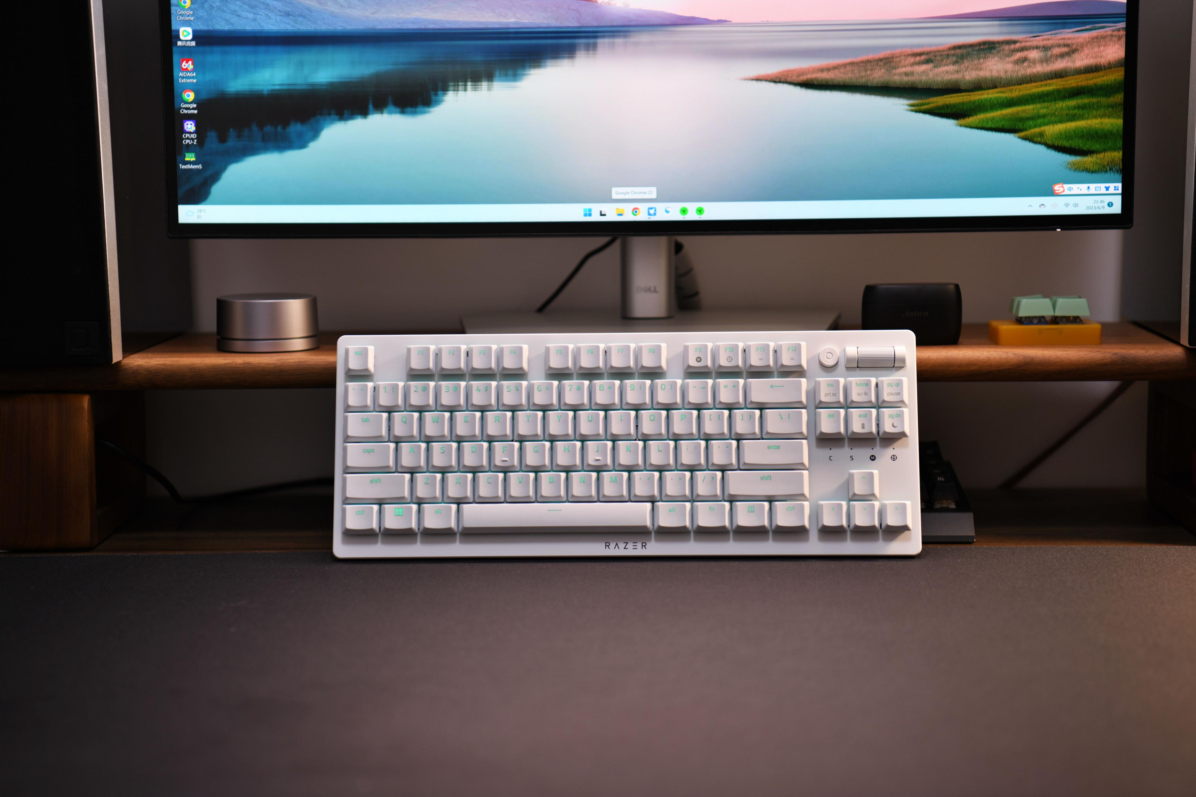 雷蛇无线键盘噬魂金蝎v2pro,雷蛇噬魂金蝎v2无线版机械键盘