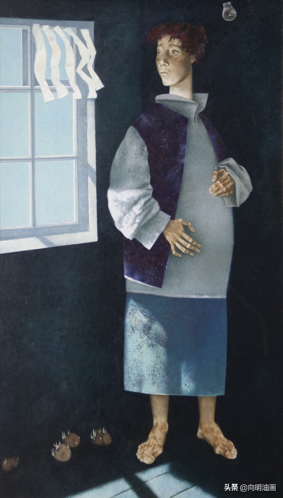 俄罗斯列宾美术学院油画肖像,列宾美术学院油画大师作品欣赏