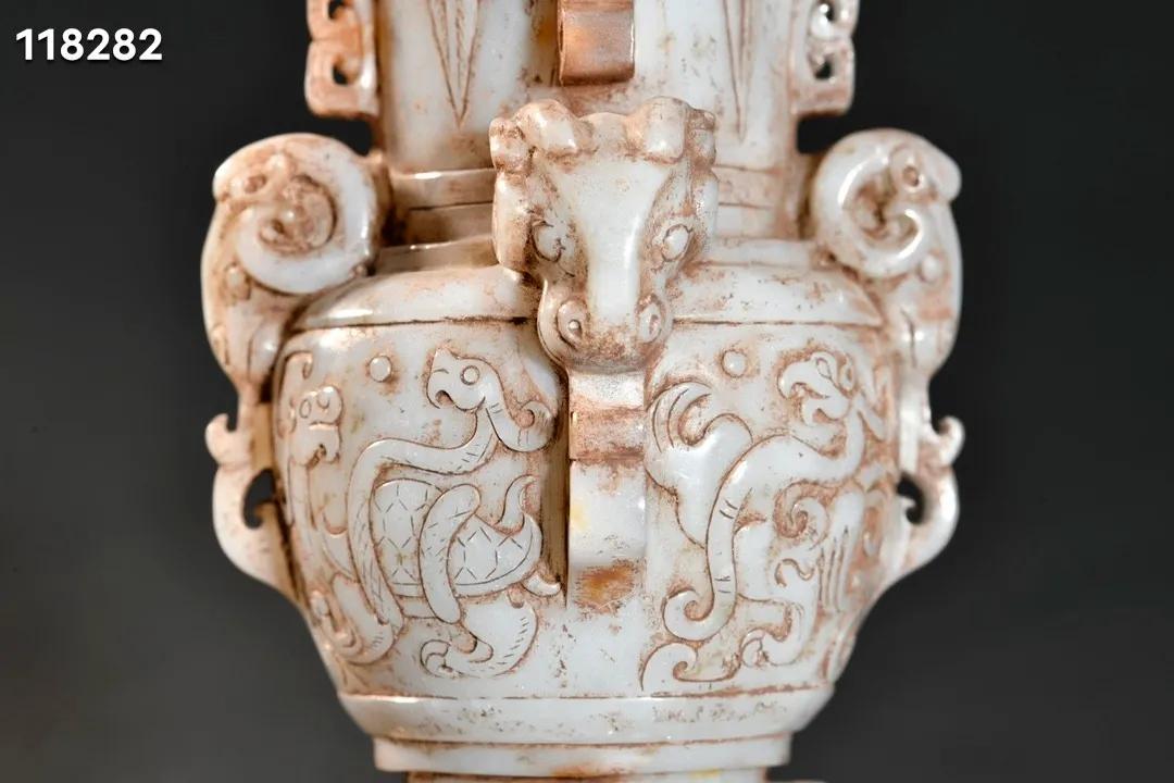 汉代高古玉羊,高古玉羊圆雕