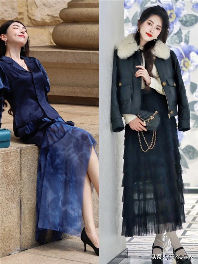 48条春夏仙女裙显瘦又时髦,冬季裙子推荐半身裙最新款