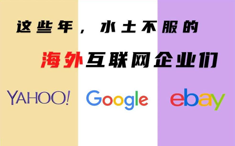 国际互联网公司水土不服,国外的互联网企业