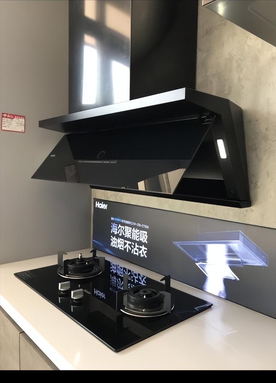 侧吸滑盖烟机探店,750毫米宽的侧吸家用烟机