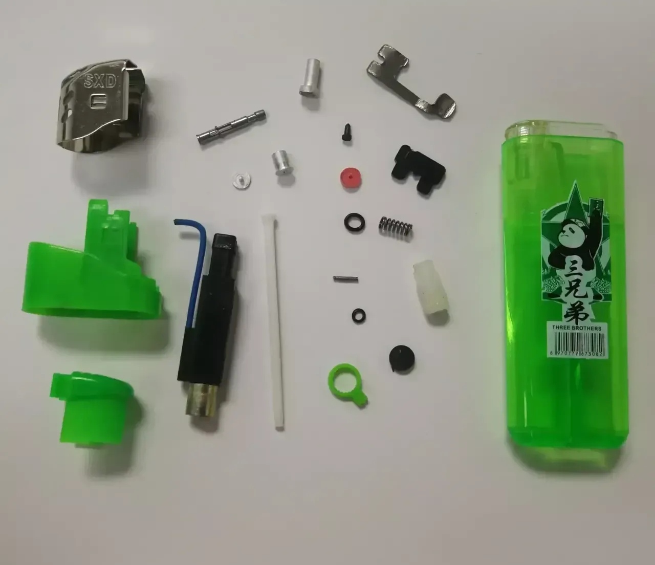 打火机拆解价值,一个打火机拆多少配件出来