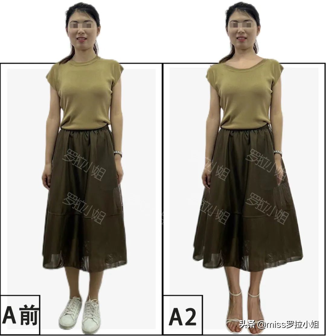 穿衣服如何拉高身材比例,衣服肩窄胸小加宽方法