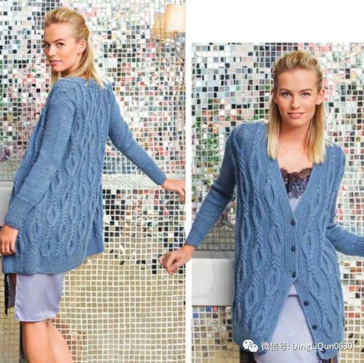 针织花型图案大全,十款好看的针织开衫秀出你的风格
