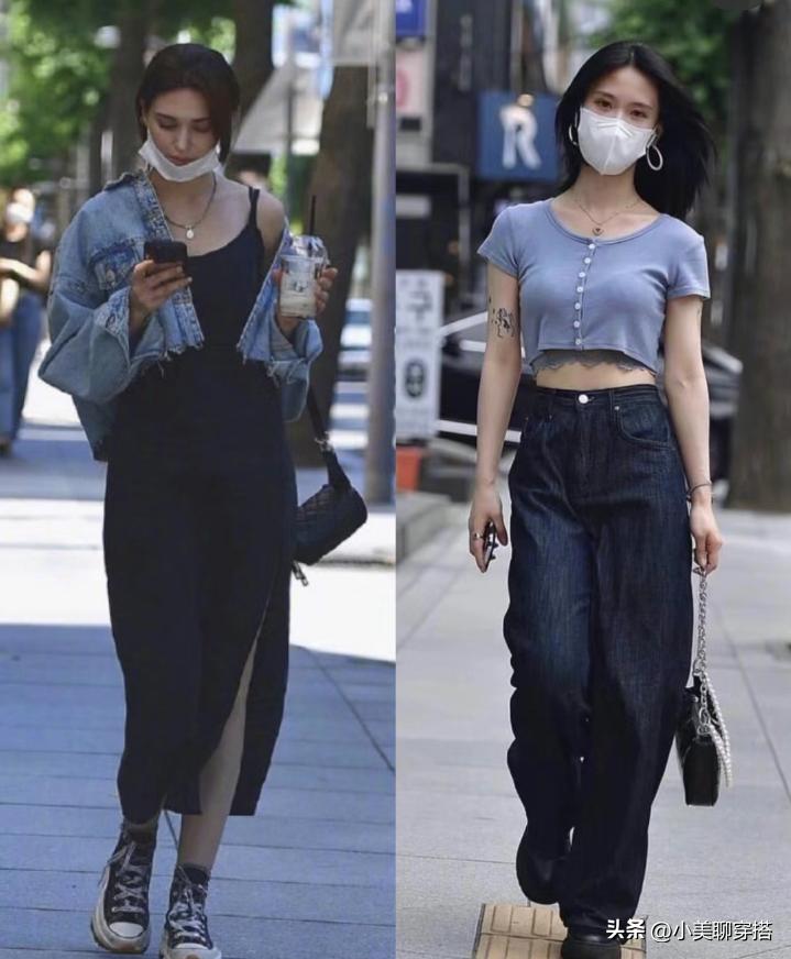 韩国时尚街拍2018夏天,2018韩国首尔春季街拍