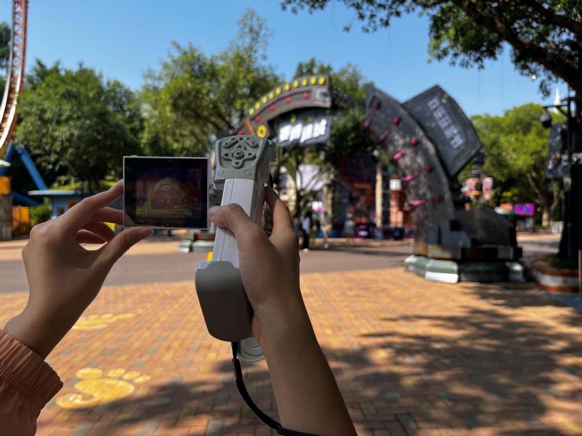 夜探长隆｜万圣节遇上红外热像仪，会有什么不一样的体验？