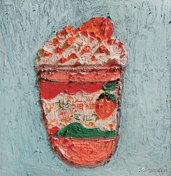 治愈了一切的不可爱图片,油画棒森系小清新插画