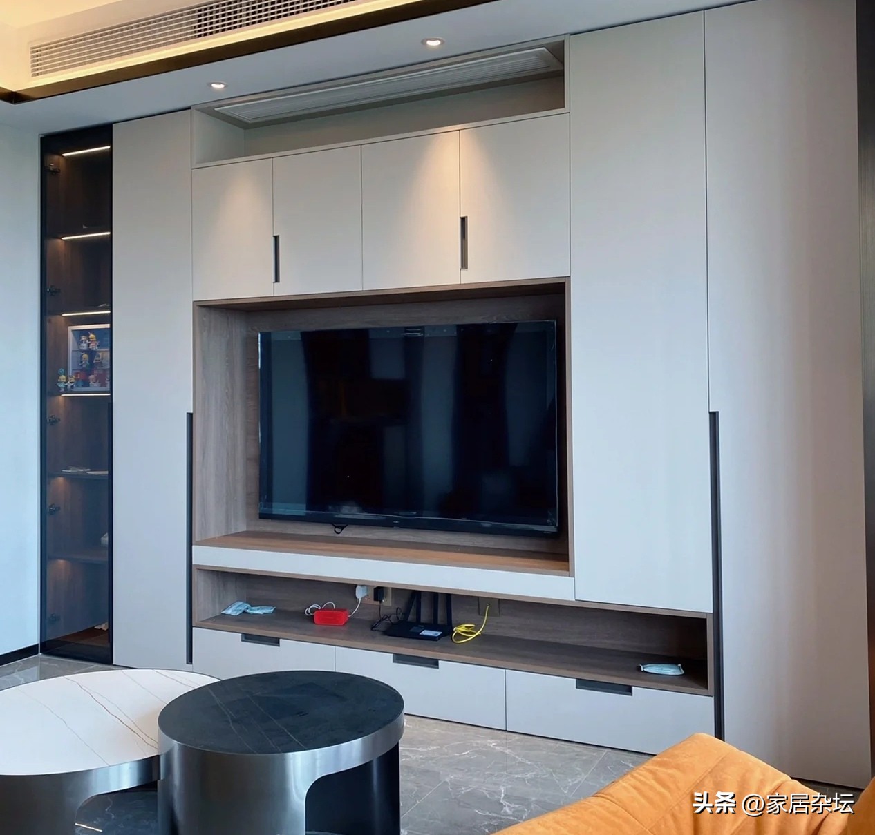 满墙电视柜一年后的使用感受,满墙电视柜到底实用吗