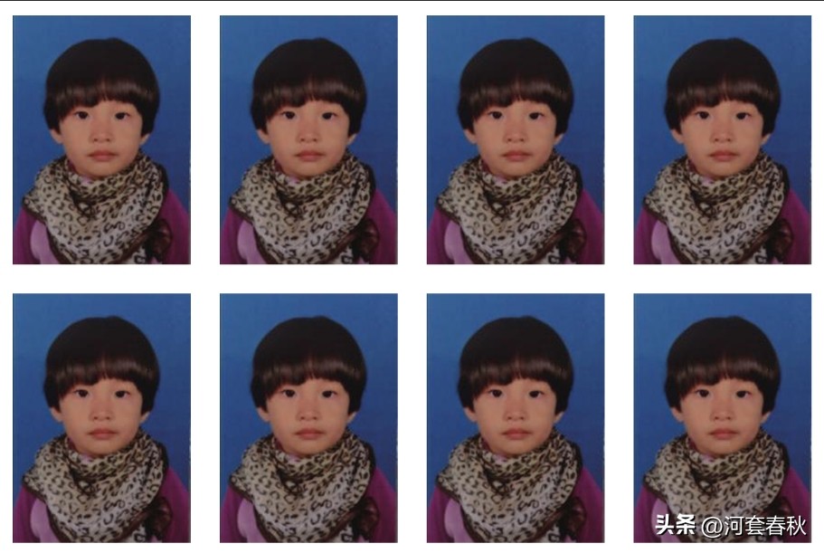 一寸照批量背景换色,批量排版一寸照片