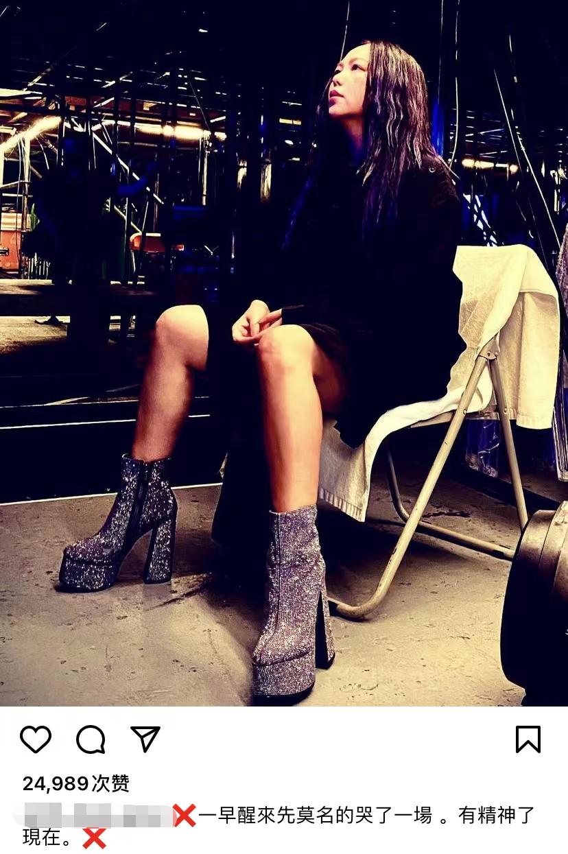 张惠妹年轻穿着,张惠妹罕见现身机场