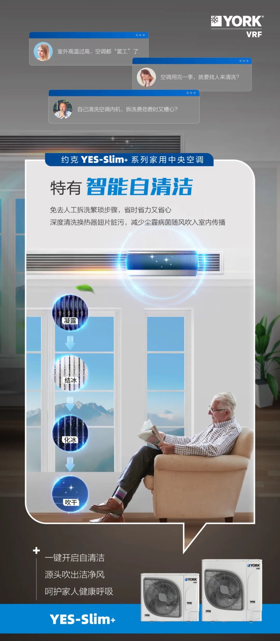 约克中央空调slim和mini哪个新,约克中央空调slim和will哪个好