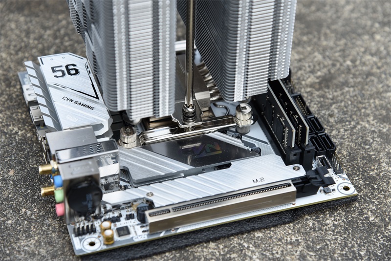 九州风神ak620散热器安装教程,大霜塔九州风神