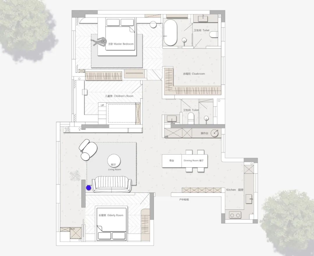 奶白色的高颜值空间,让往后的生活都被美好填满!