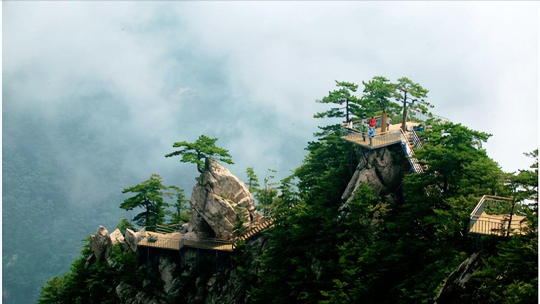 黄山三清山张家界华山,张家界尧山风景区