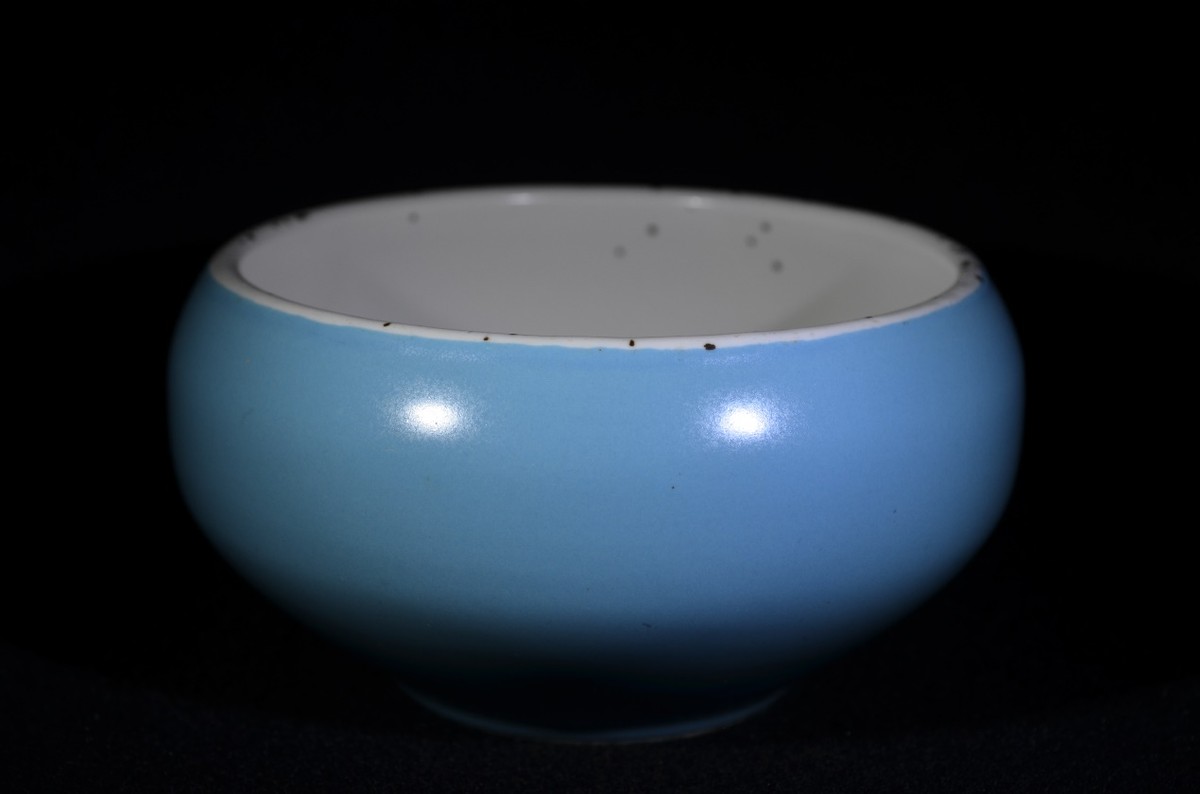 康熙民窑五彩瓷器松石绿釉特征,乾隆松石绿釉