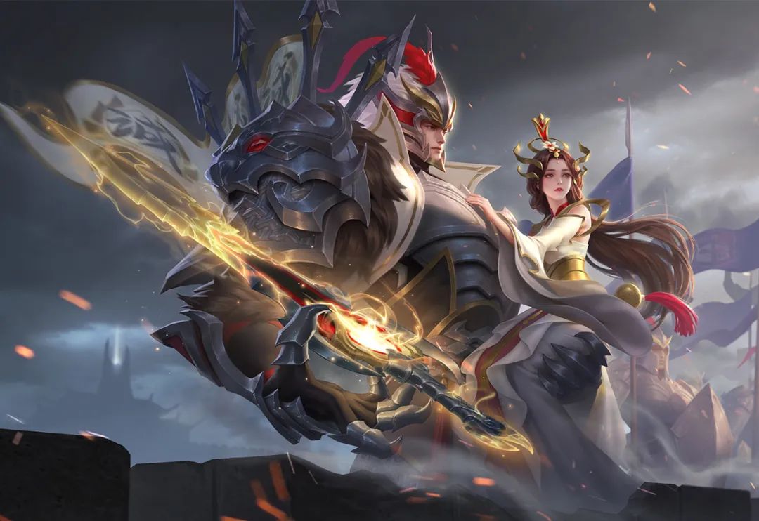 fmvp系列皮肤中的西施游龙清影,吕布fmvp和游龙清影是一个系列吗