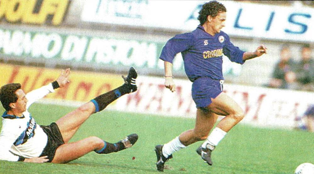 罗伯特巴乔球迷的初恋,老球员巴乔年轻的样子