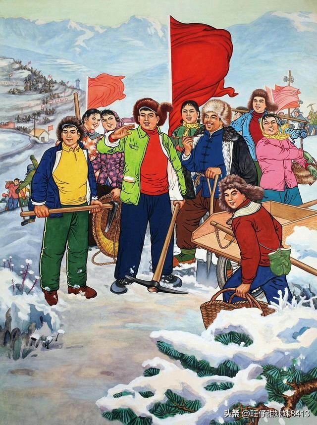 八十年代挂画图片大全,7080年代老中堂挂画图片