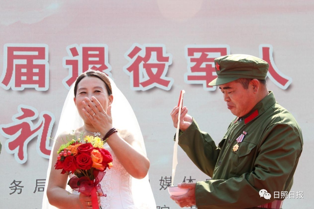 山东军人补办婚礼,退役军人补办集体婚礼