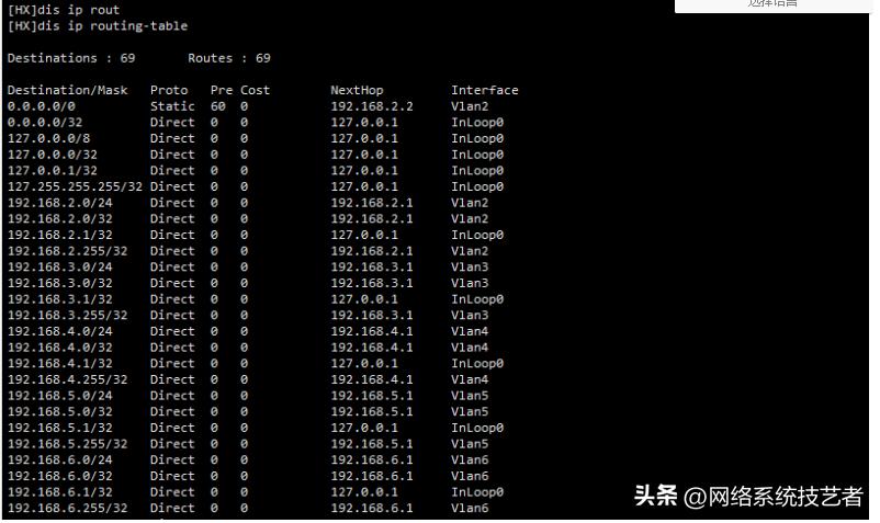 华为网络配置命令常用,华为路由交换技术基础教程