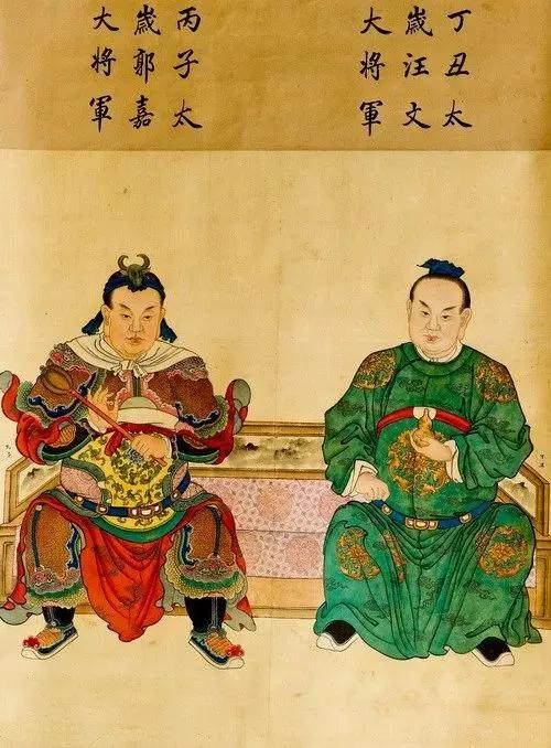 六十甲子太岁神君一览图,六十甲子全神图你知道吗