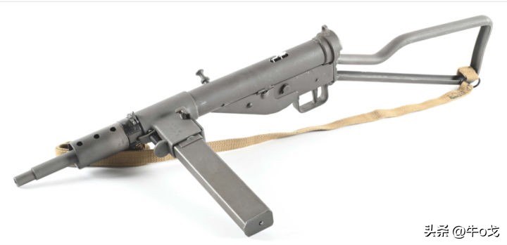 乐高司登冲锋枪,司登冲锋枪结构图