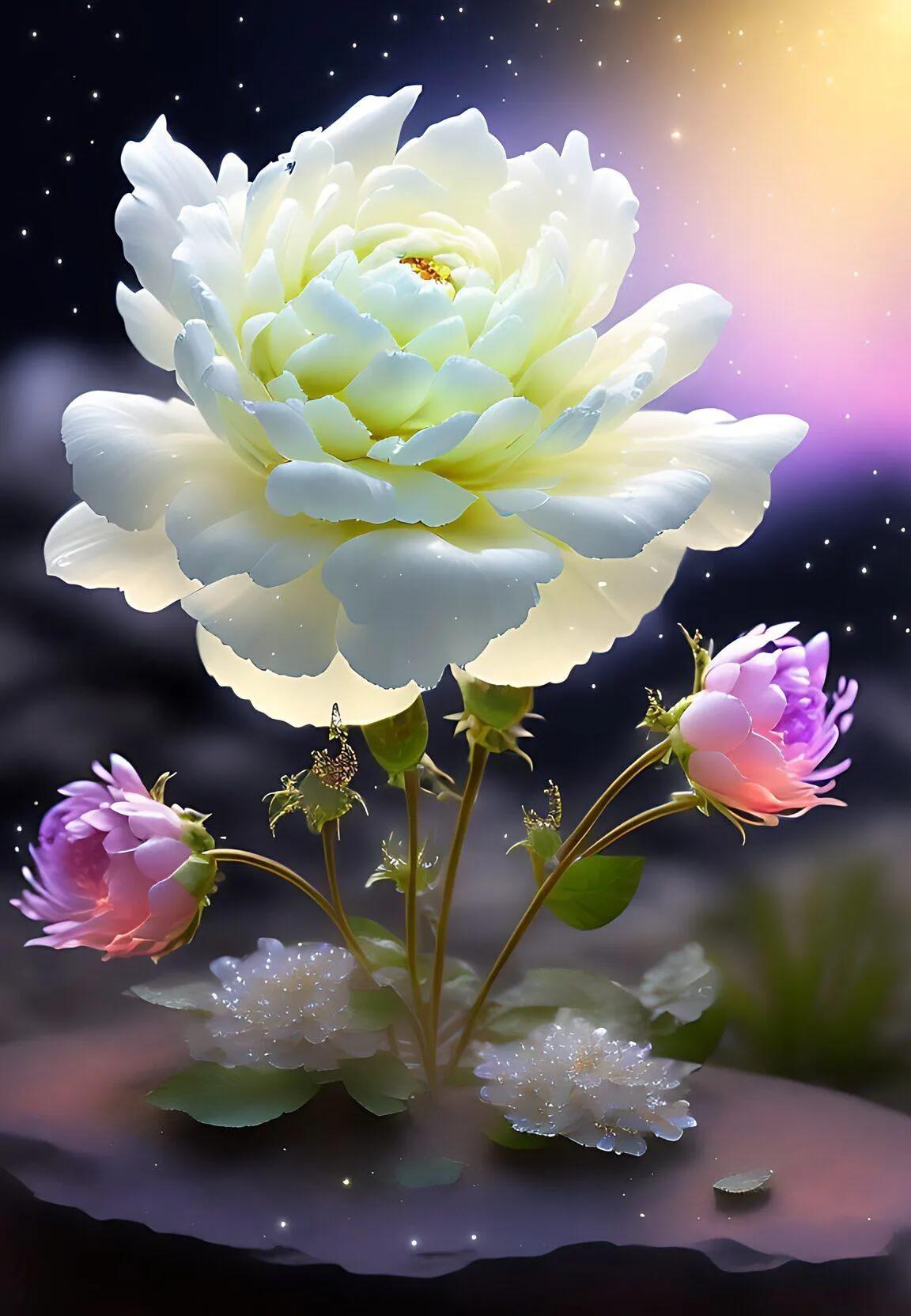 婀娜多姿的玫瑰花