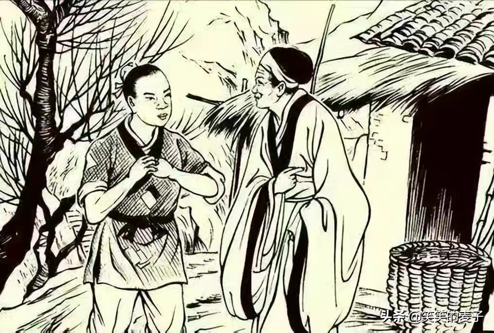 民间故事男子上街遇到乞讨阿婆,民间故事卖猪肉