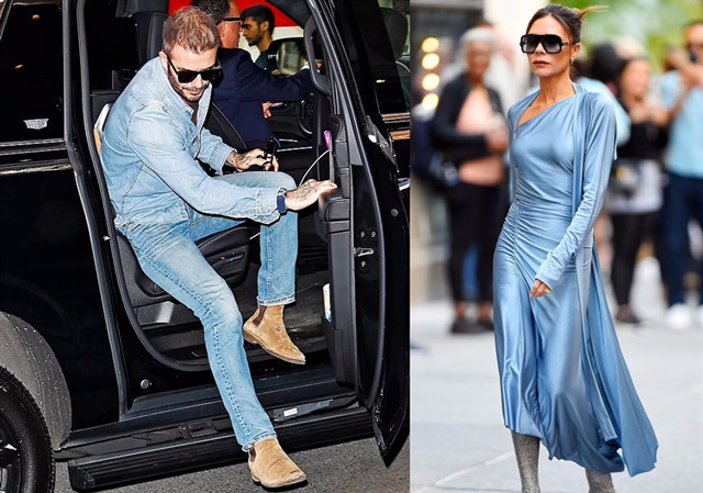 48岁维多利亚太想吸睛，皮肤虽黑，穿亮绿紧身裙凹凸有致别具魅力