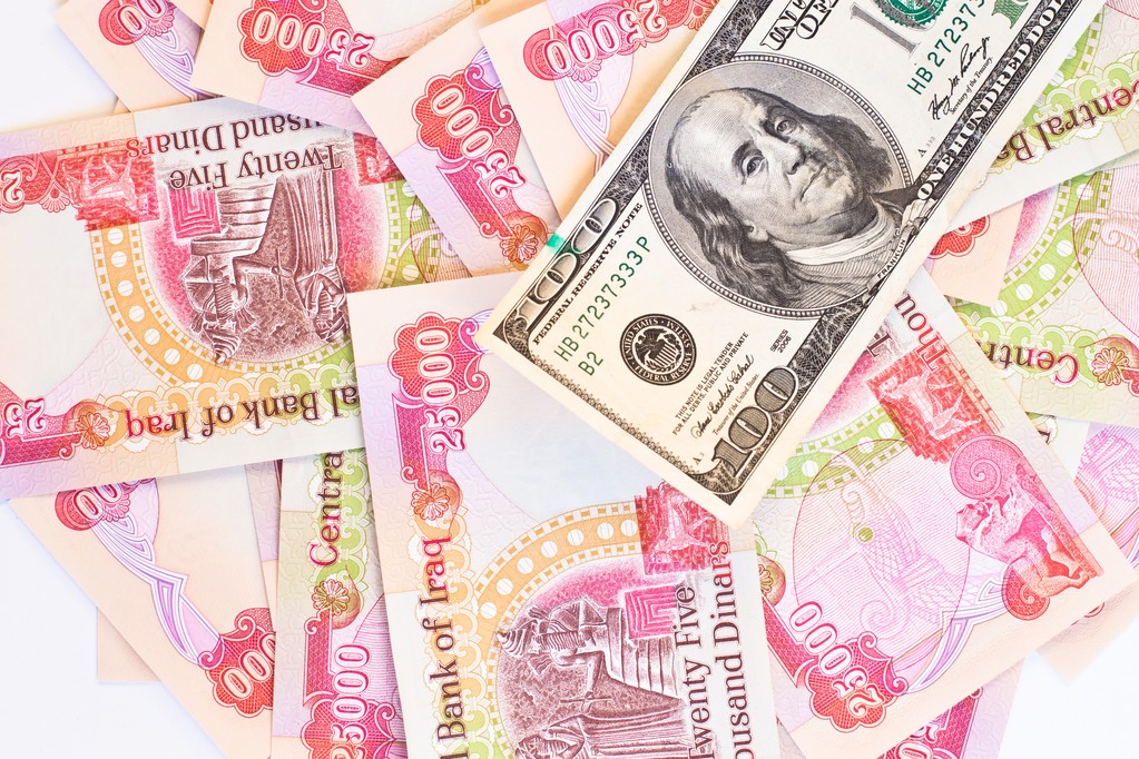 伊拉克使用新货币兑美元,伊拉克美元储备