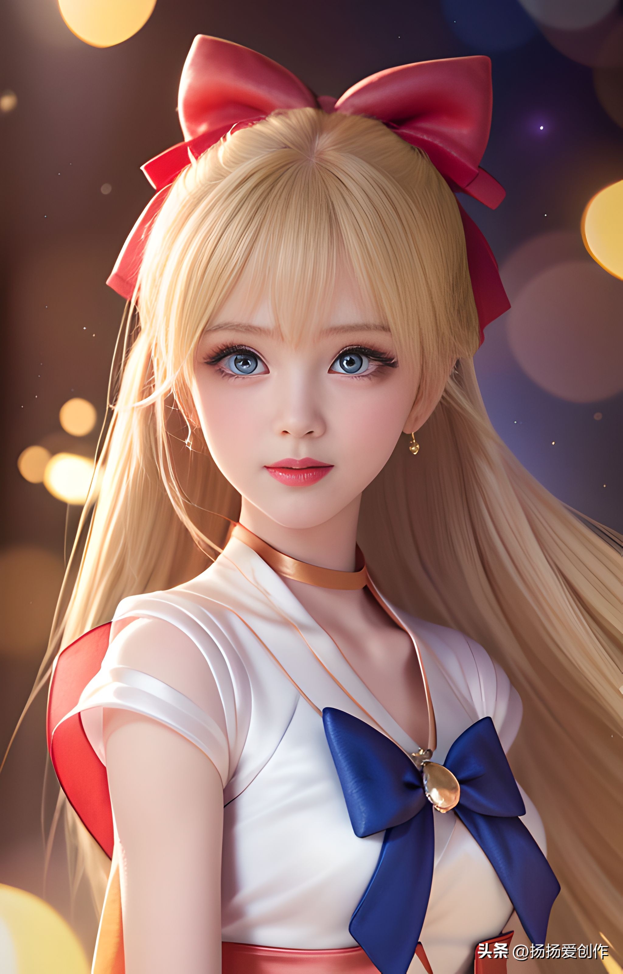 AI绘画-美少女战士爱野美奈子