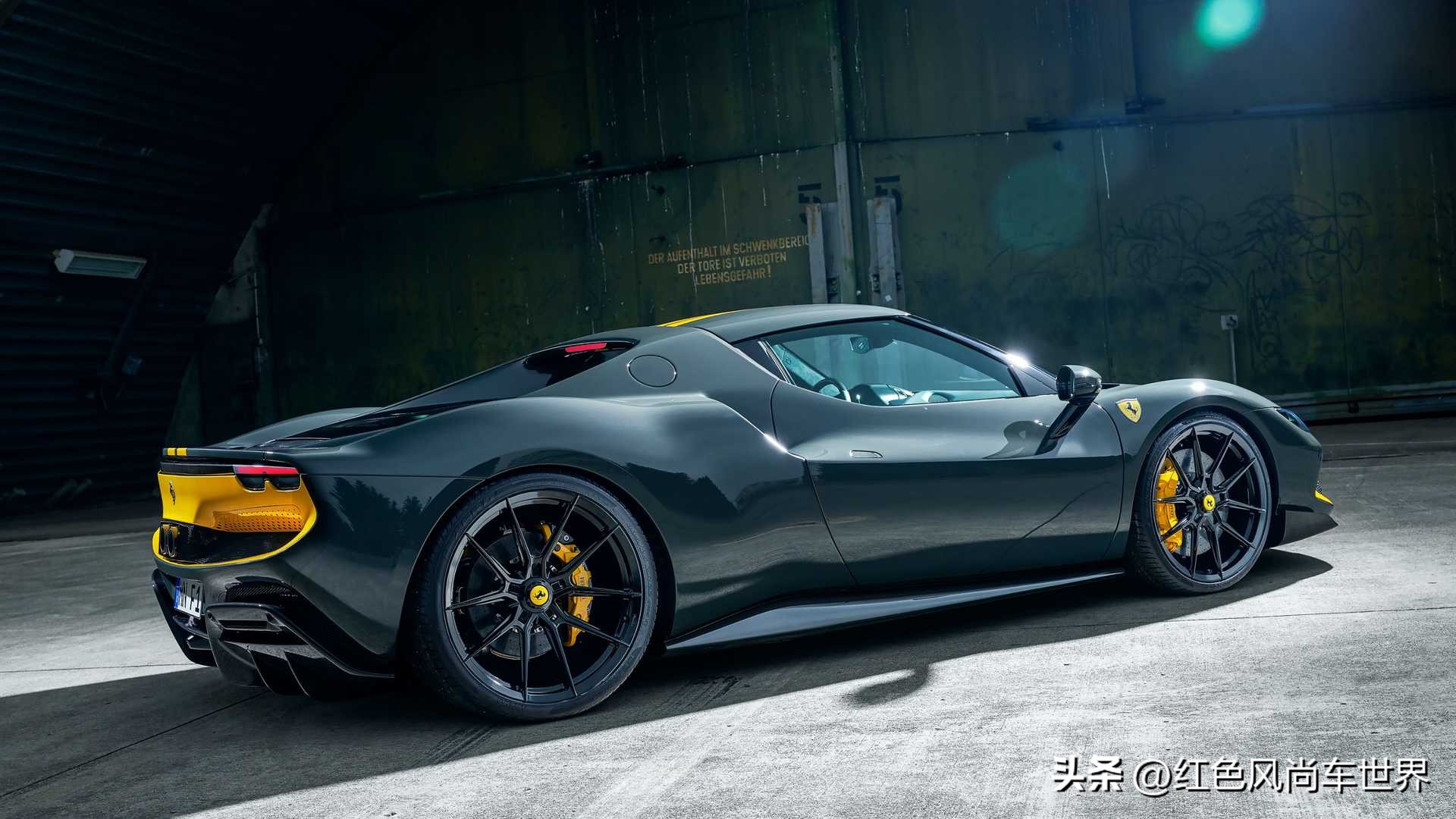 法拉利296gtbnovitec排气,法拉利改novitec