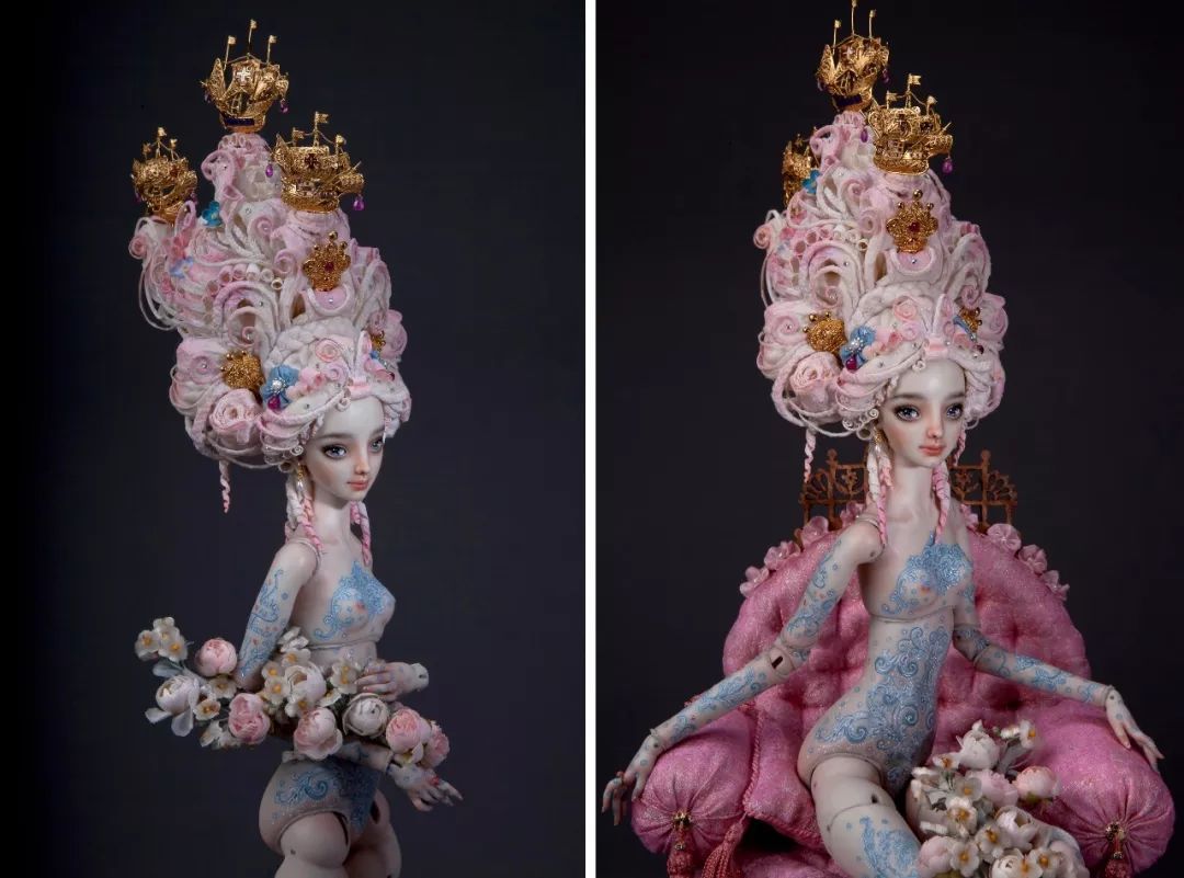 惊呆!李晨花200万为范冰冰定制的新娘娃娃,原来长这样!