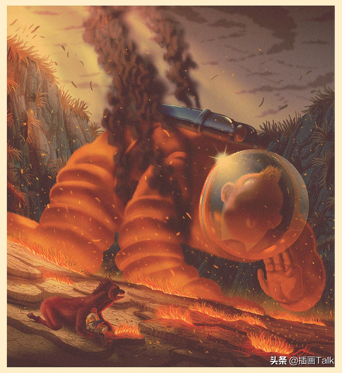 瑞士插画师DexterMaurer，微妙的和谐感