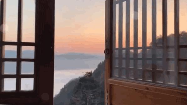 齐云山冬天云海,带你看齐云山的云海