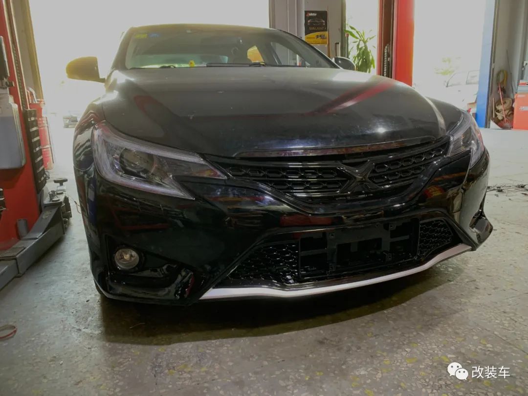 丰田锐志改低趴真实图片,丰田锐志低姿态改装的价格表