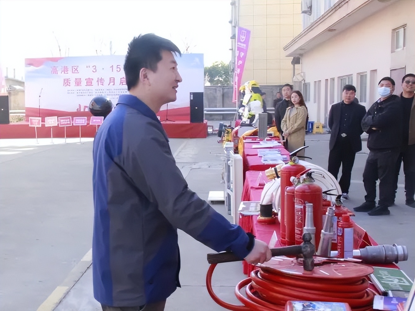 黑龙江开展315消防产品宣传周活动,315消防产品科普直播