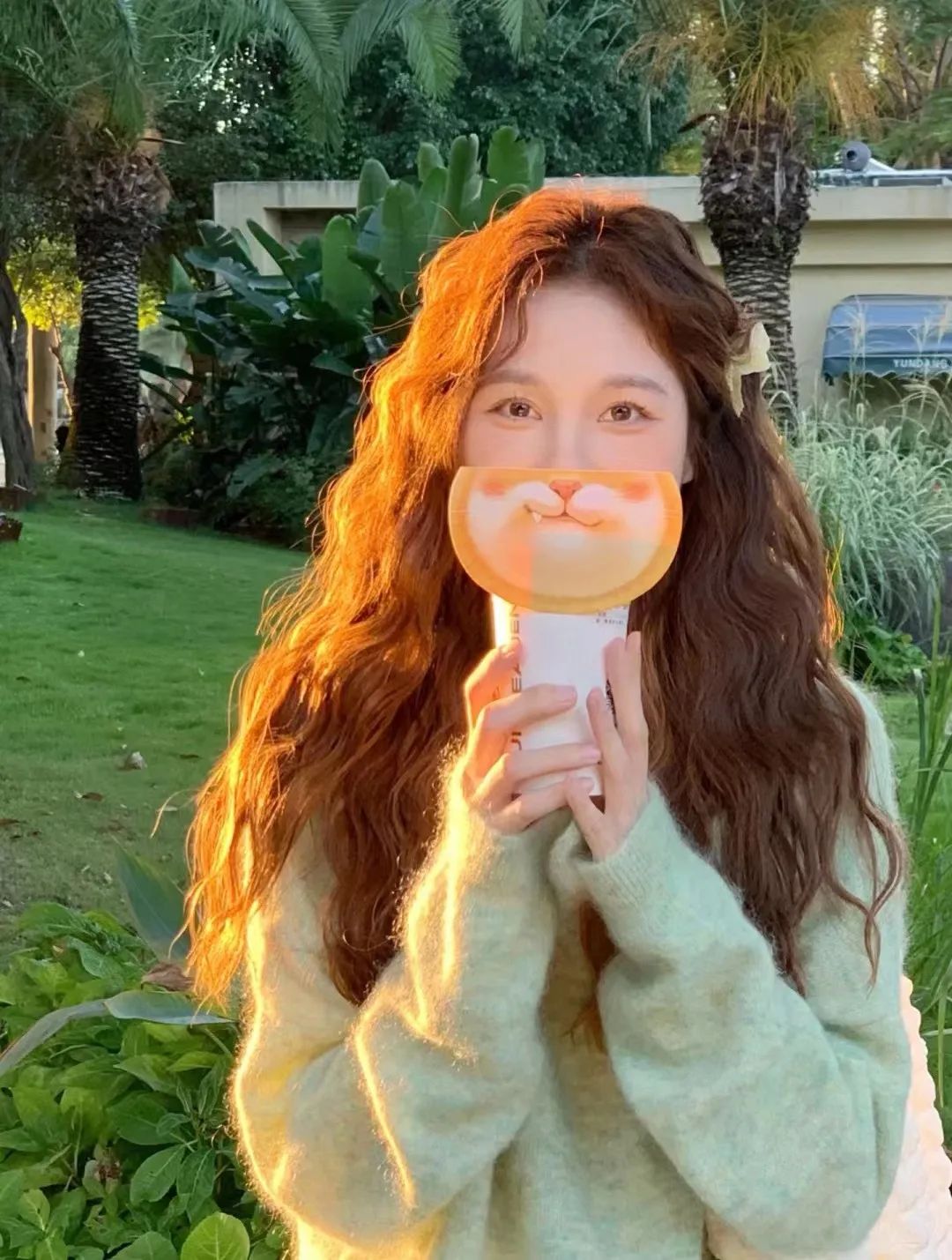 适合长脸窄的过新年发型,又可爱又不显脸大的披着头的发型