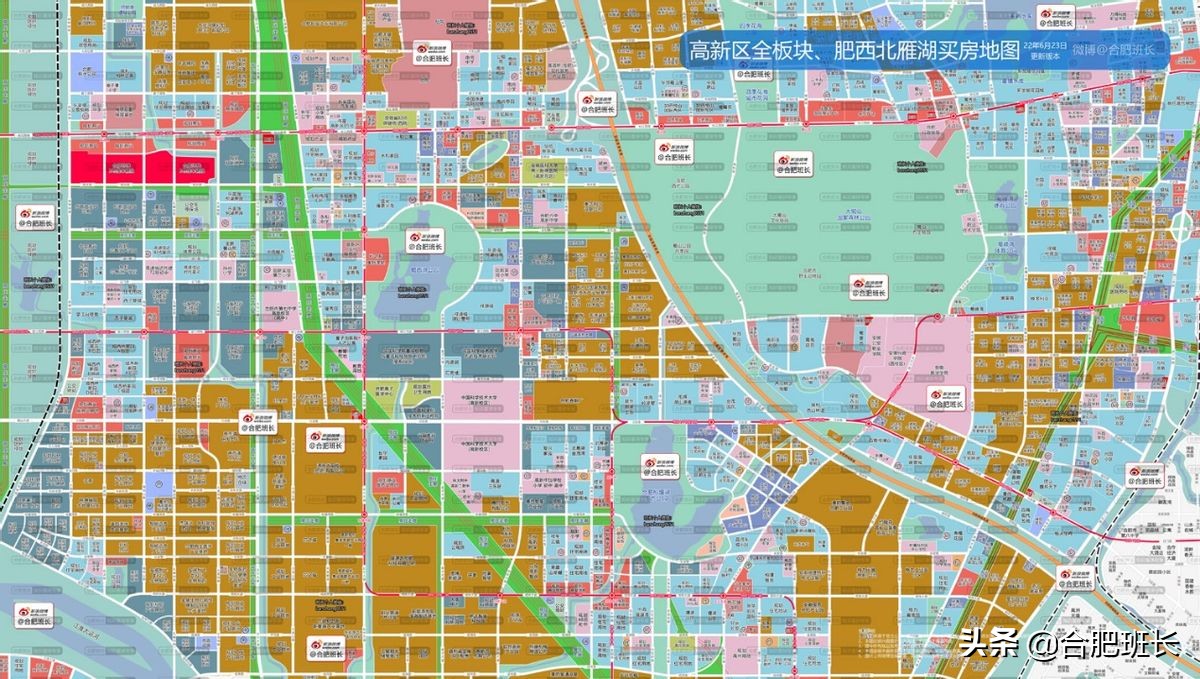 班长购房地图7月份大更新，全部32张高清购房地图免费打包赠送