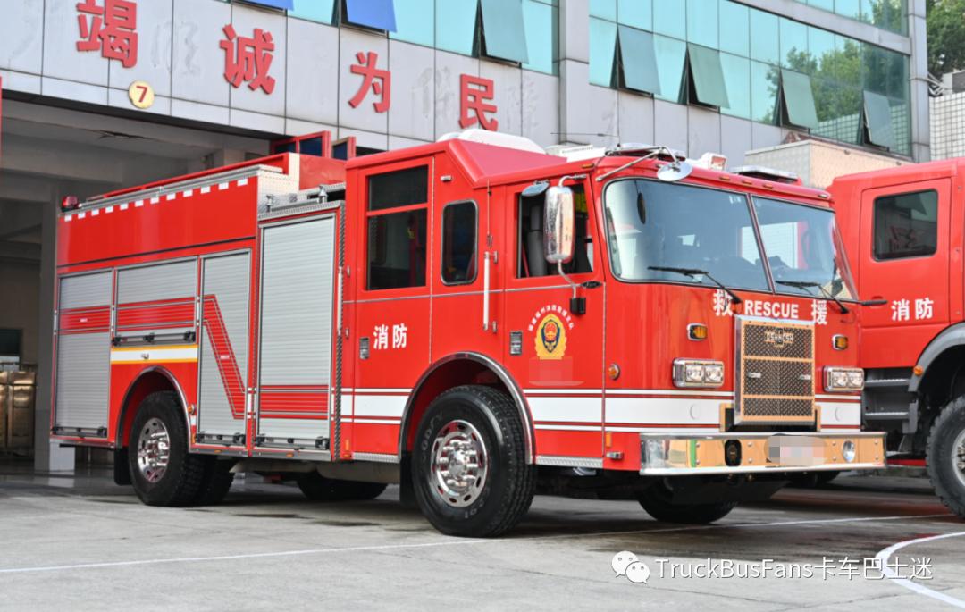 这就是美国“高级”消防车？详解豪士科FRGP4城市高供主战消防车