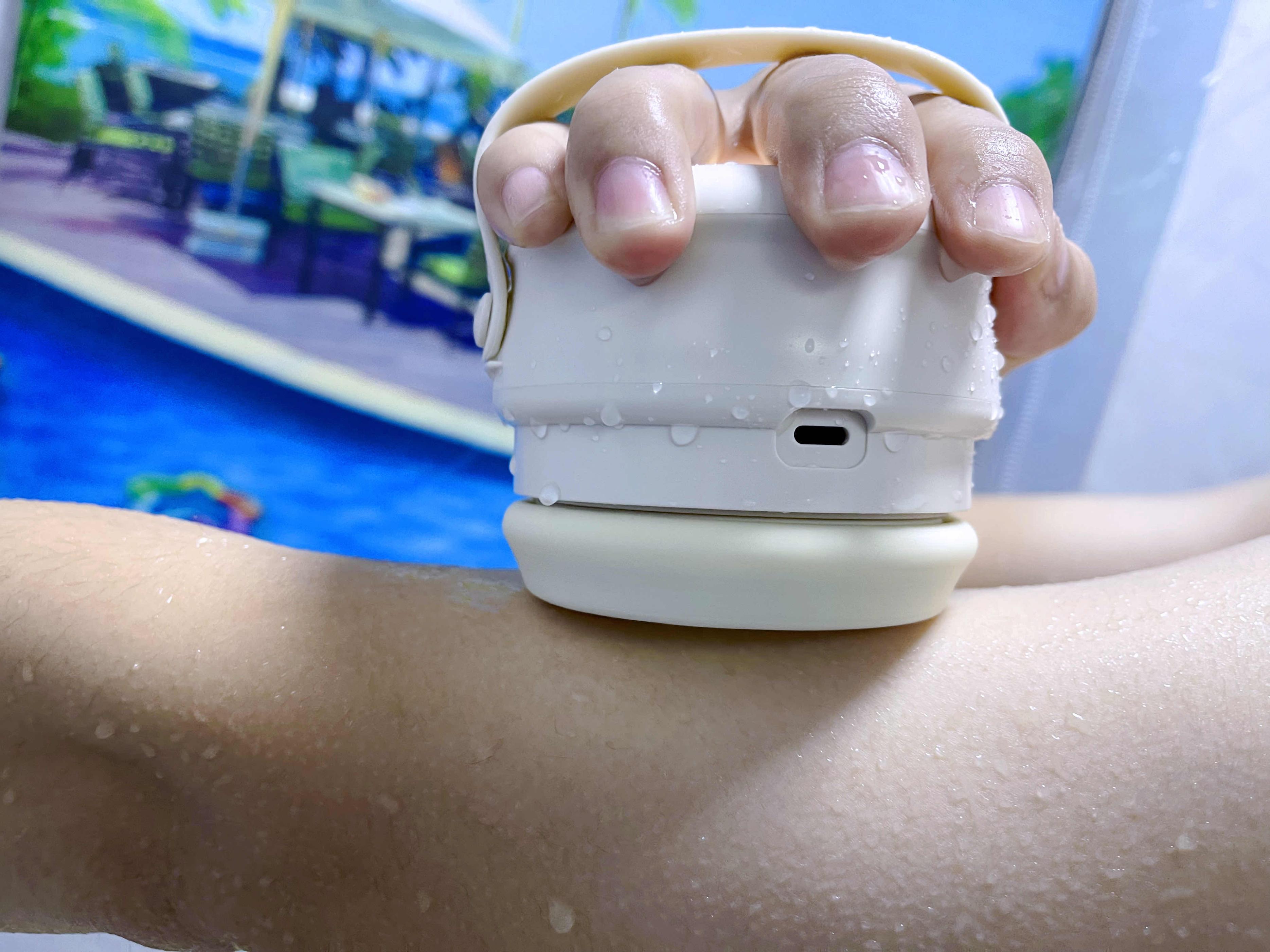 小米电动洗澡刷,洗澡神器长柄洗澡刷