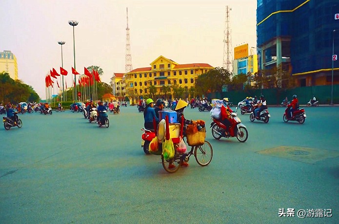 越南摩托车城,越南交通混乱没有红绿灯