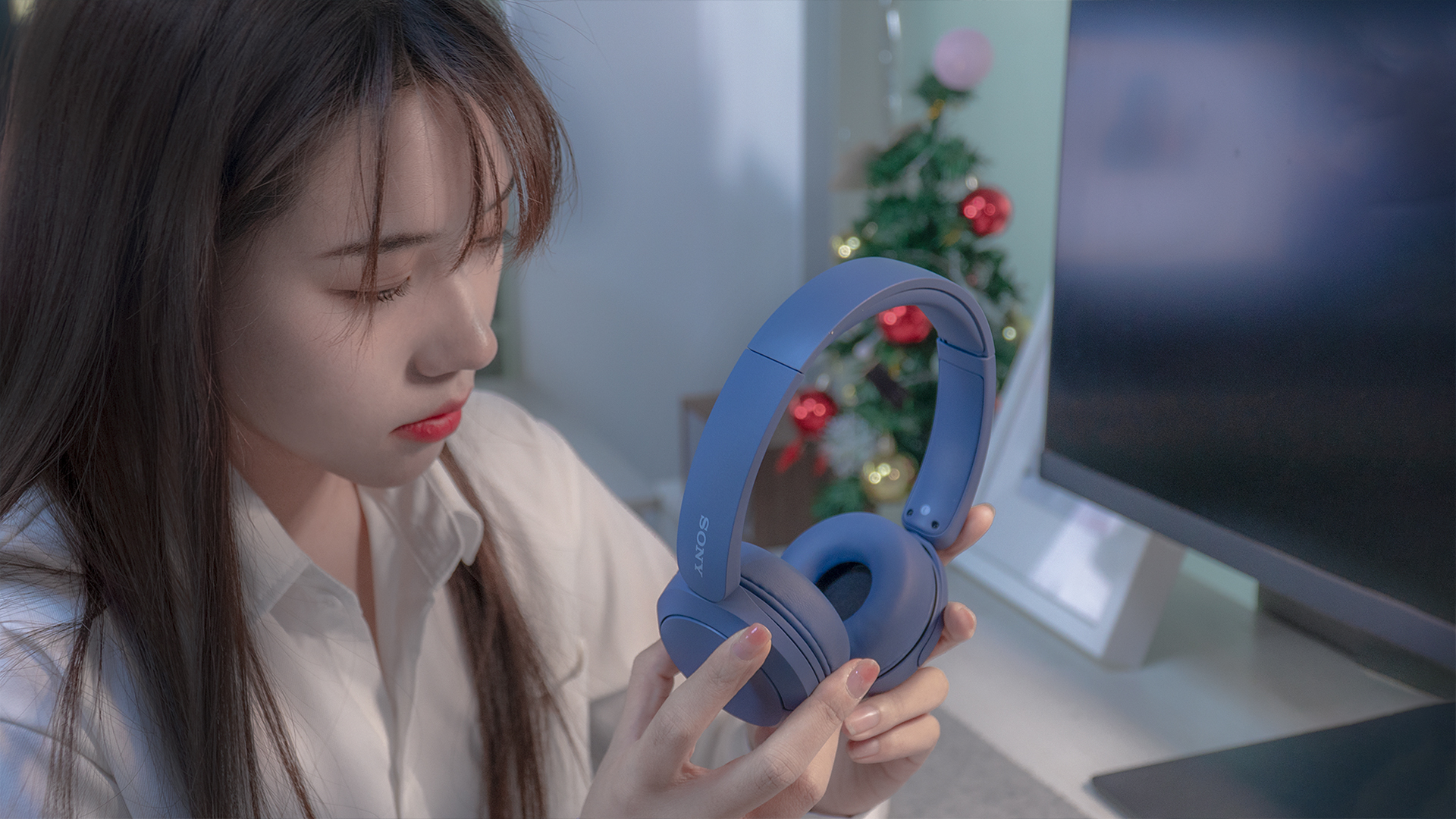 索尼头戴式耳机whch520,sony头戴式耳机wh-ch520测评