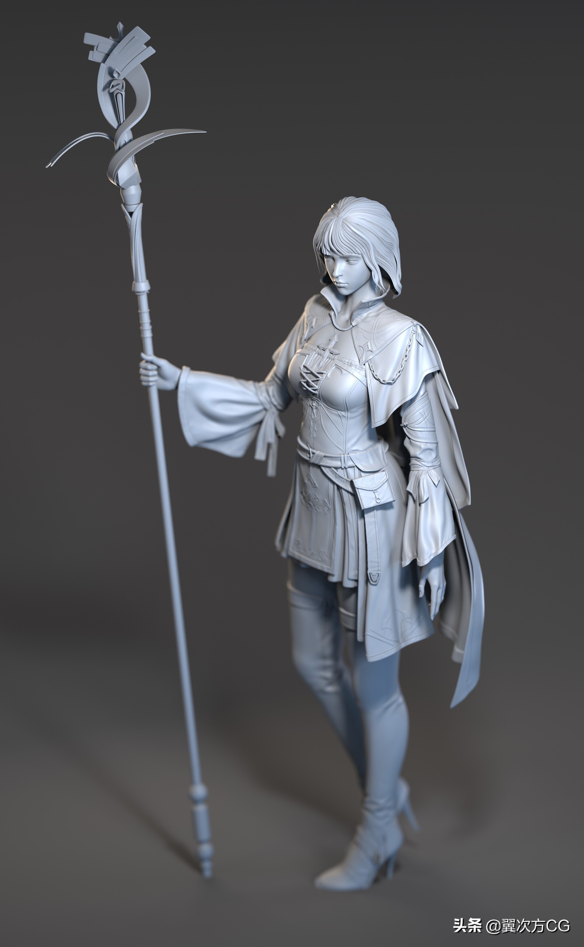 翼次方线下实体班学员白模作品图更-20220616