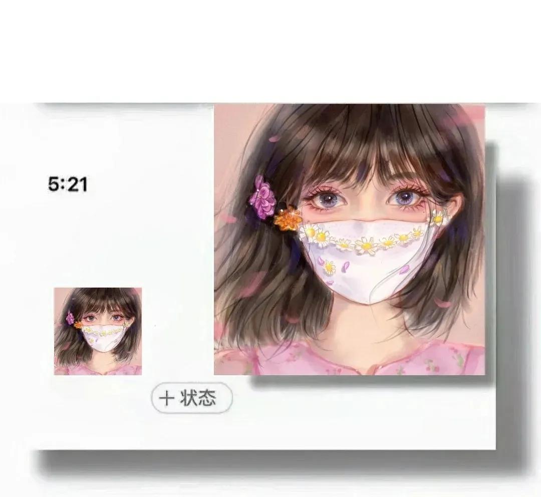 五人闺蜜头像图片可保存,有氛围感的闺蜜头像