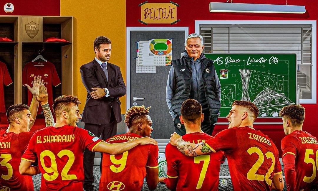 这是欧冠,罗马欧联杯穆里尼奥的艰难