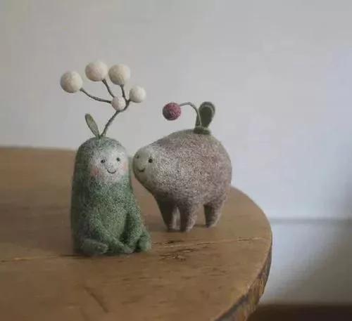 奇形怪状的羊毛毡,奇形怪状羊毛毡