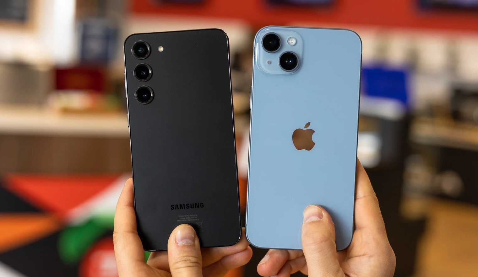 三星galaxys23与苹果14对比,三星s23和iphone14标准版对比